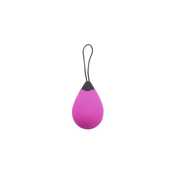 Rechargeable Pink Vibrating Egg with Remote Control - Waterproof
