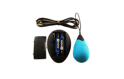 Rechargeable Vibrating Egg Blue | Remote Control 10m Range