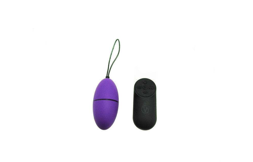 Remote Control Egg Purple | 10 Vibration Modes & Rechargeable