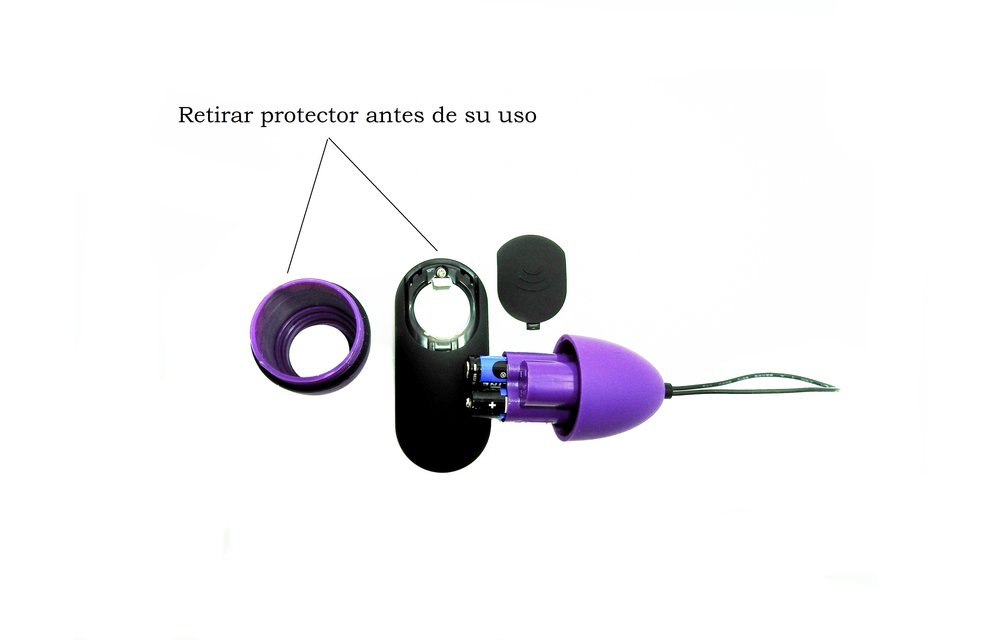 Remote Control Egg Purple | 10 Vibration Modes & Rechargeable
