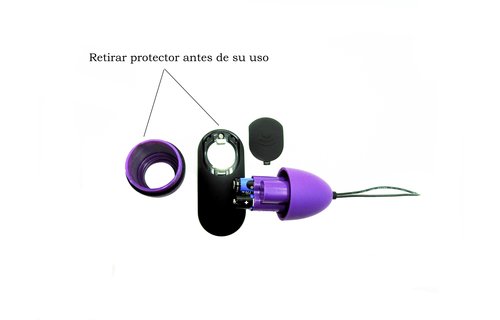 Ei mit Fernbedienung Lila | 10 Vibrationsmodi & wiederaufladbar