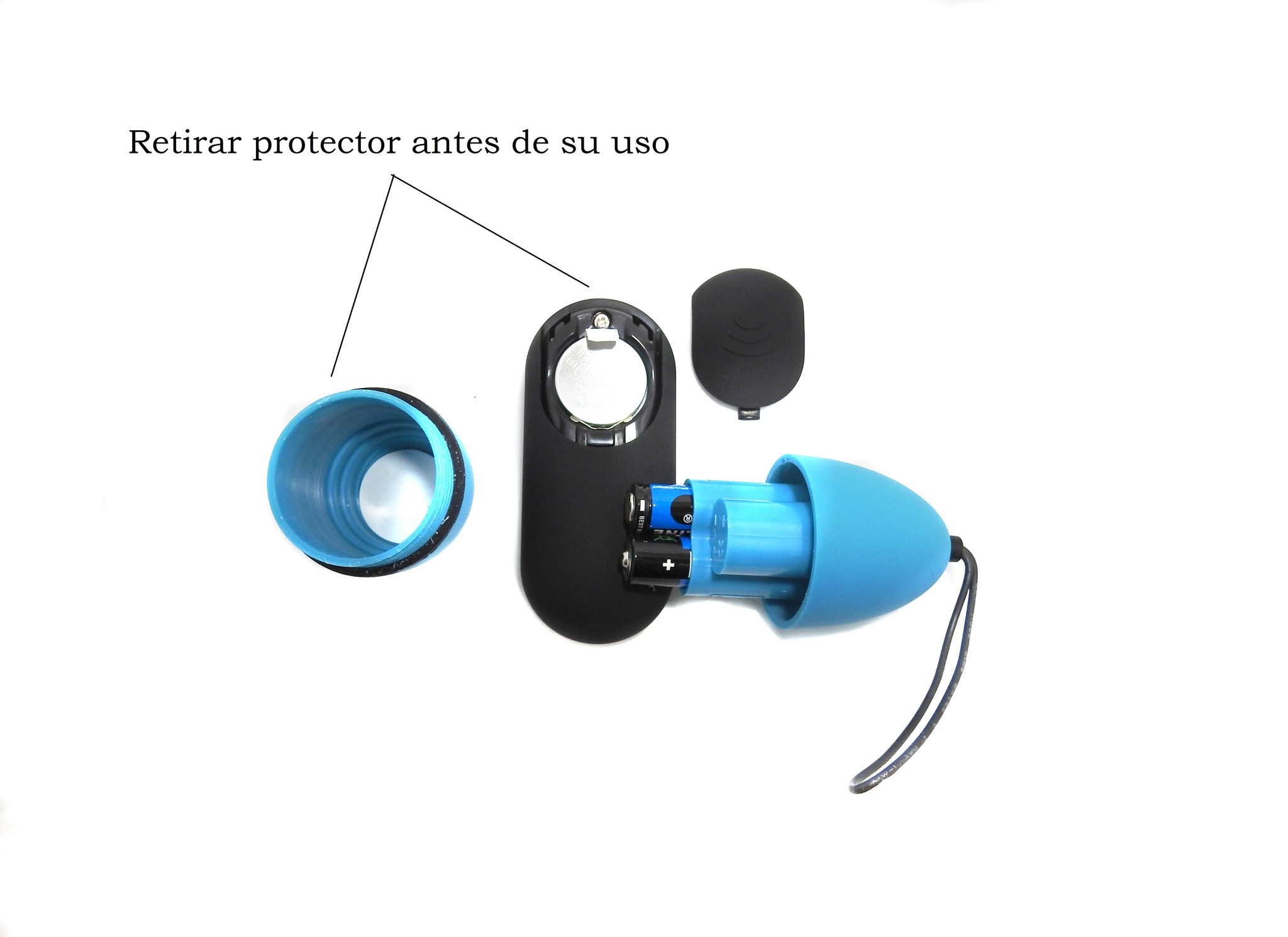 Ei mit Fernbedienung G2 Blau – Wiederaufladbar & wasserdicht