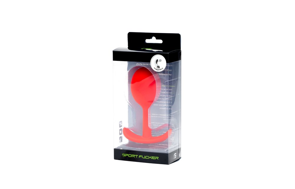 Thunder Plug Medium Red – Prostate Massage & Comfortable Wear