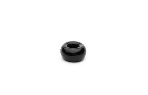 Skater Boyz Schwarzer Ballstretcher – Dicker Donuts-Ring 56 mm