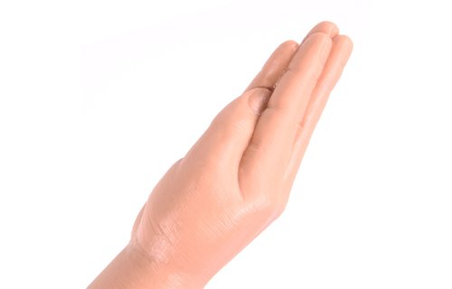 King-Size-Dildo Hand Klein Fleischfarben 19 cm – Realistisch & Groß