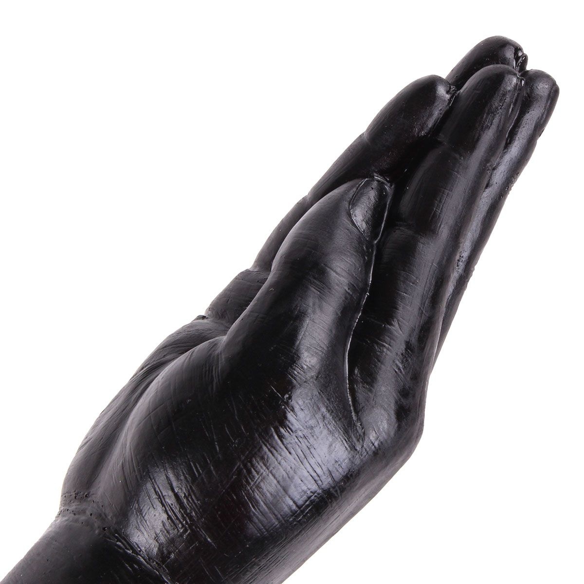 King-Size Dildo - Hand Small Black 19 x 6 cm