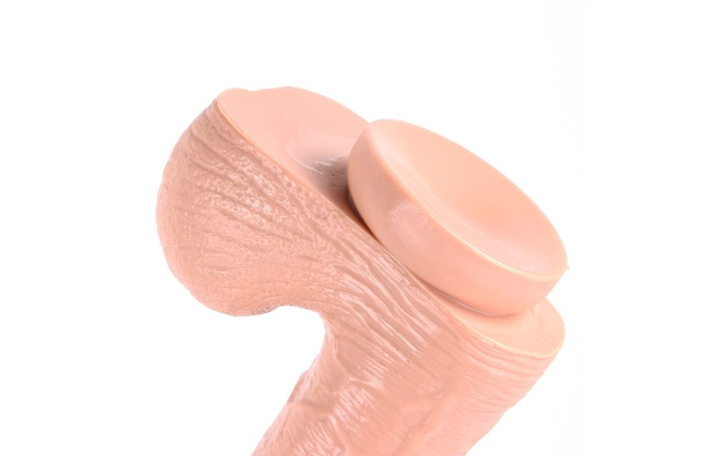 King-Size Dildo Scream Vlees 23 cm – Realistisch & Veilig