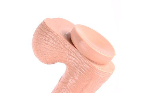 King-Size-Dildo Scream Fleischfarben 23 cm – Realistisch & Sicher