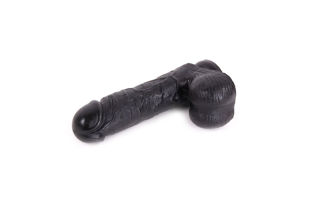 King-Size Dildo Scream Black 23 cm – Realistic & Safe