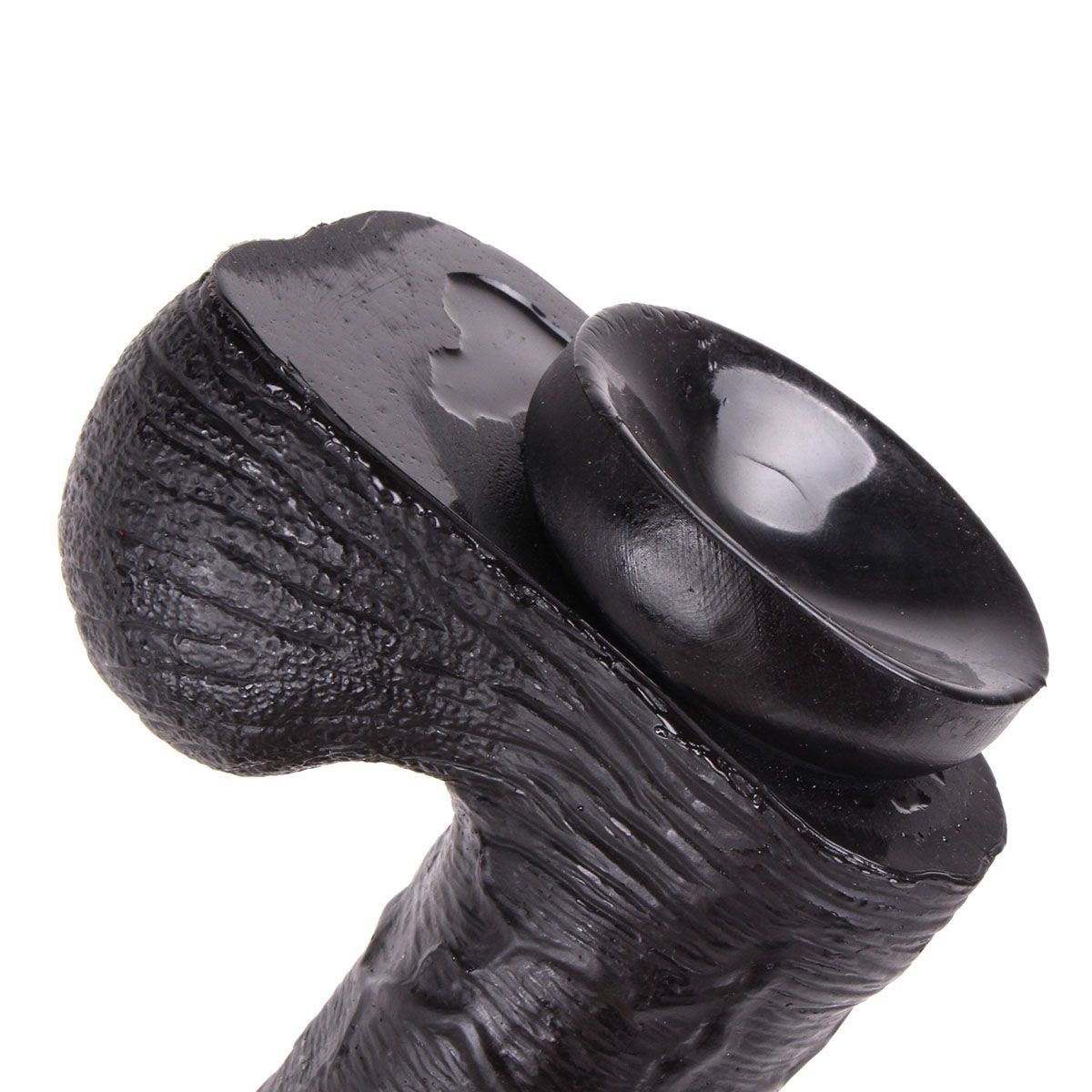 King-Size Dildo - Scream Zwart 23 x 5.5 cm