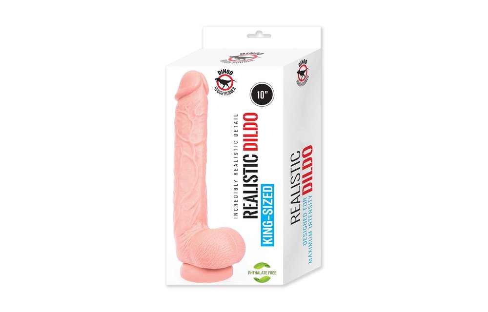 King-Size Dildo Kong Vlees 26 cm – Realistisch & Krachtig