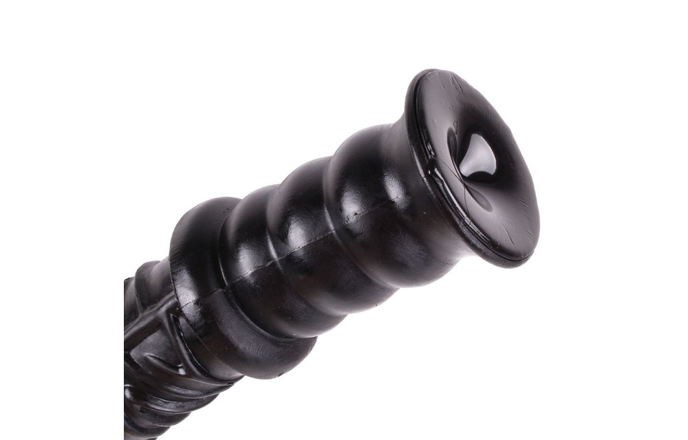 King-Size Dildo Damocles Zwart 42,5 cm – Realistisch & Groot