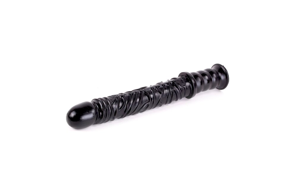 King-Size Dildo Damocles Zwart 42,5 cm – Realistisch & Groot