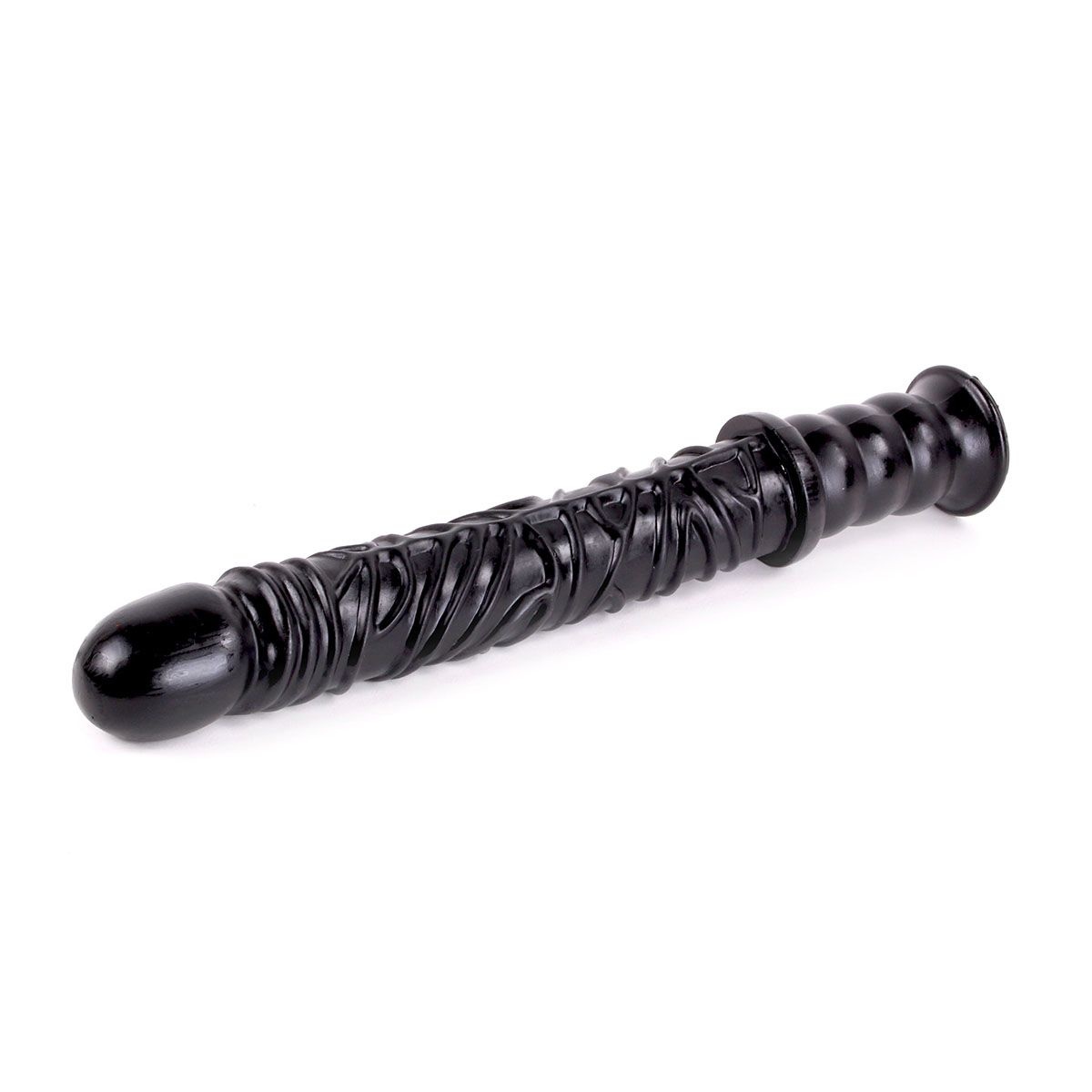 King-Size Dildo - Damocles Schwarz 42.5 x 4.5 cm