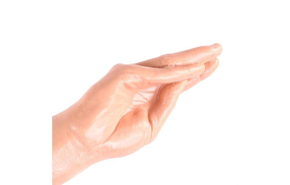 King-Size Dildo Flesh-Coloured 35 cm - Realistic & Safe