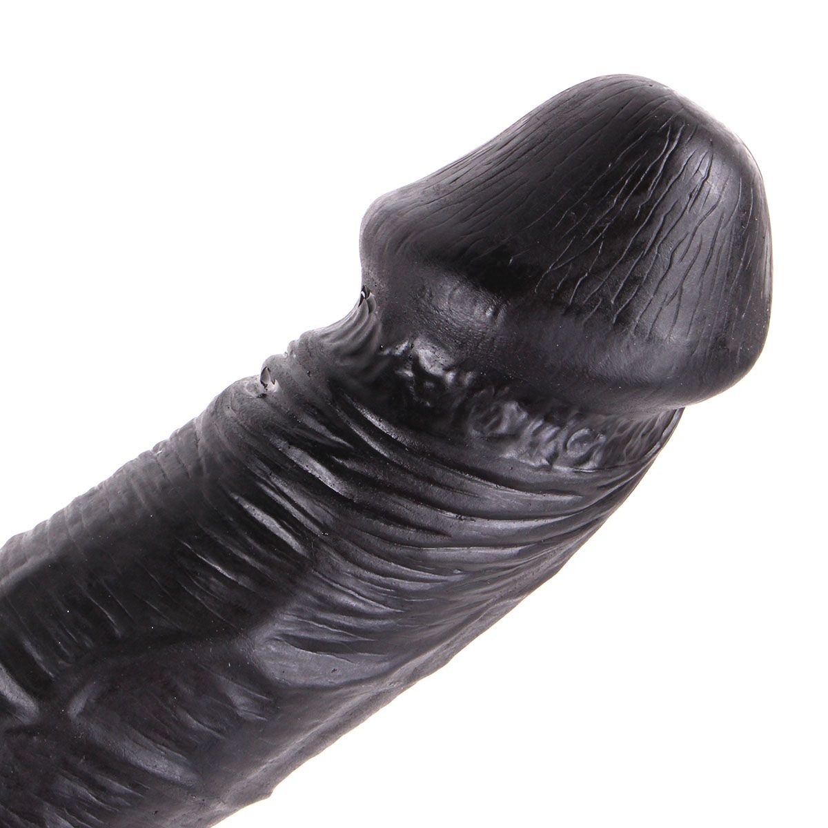 King-Size Dildo - Curved Black 31 x 5.5 cm