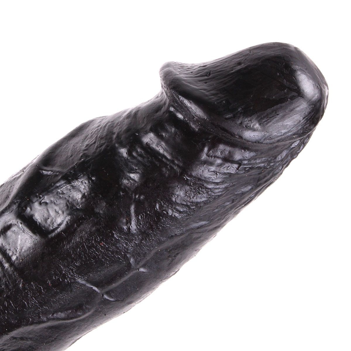 King-Size-Dildo Schwarz 28 cm – Realistisch & sicheres Vergnügen