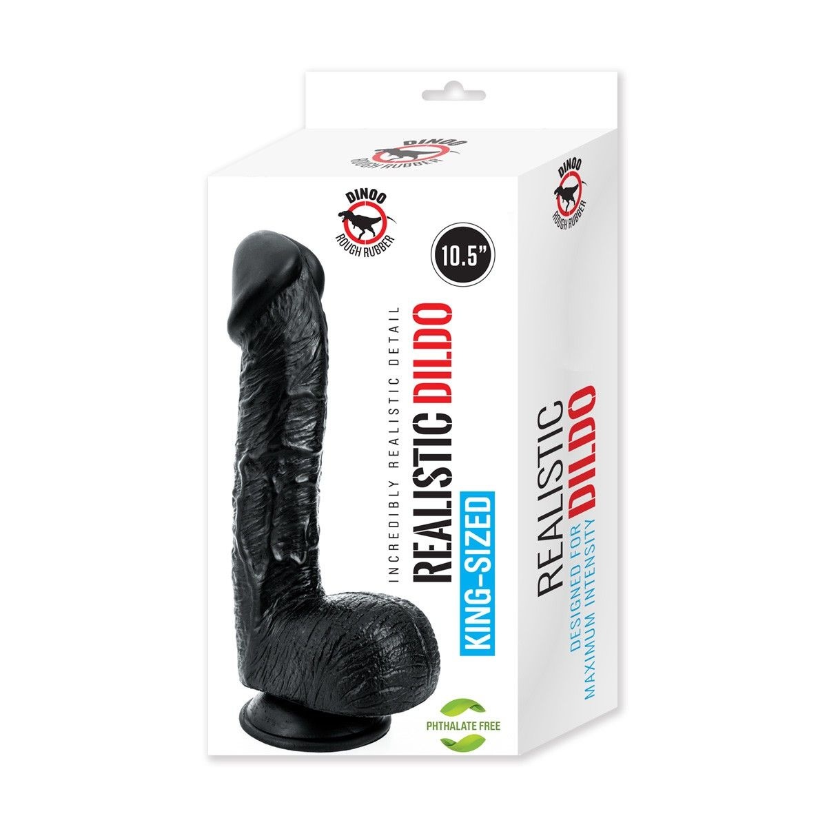 King-Size Dildo - Raptor Schwarz 27 x 5.5 cm