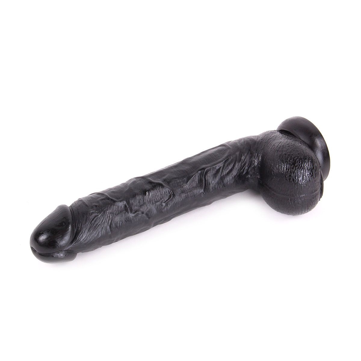 King-Size Dildo Kong Black 26 cm – Large Realistic Dildo