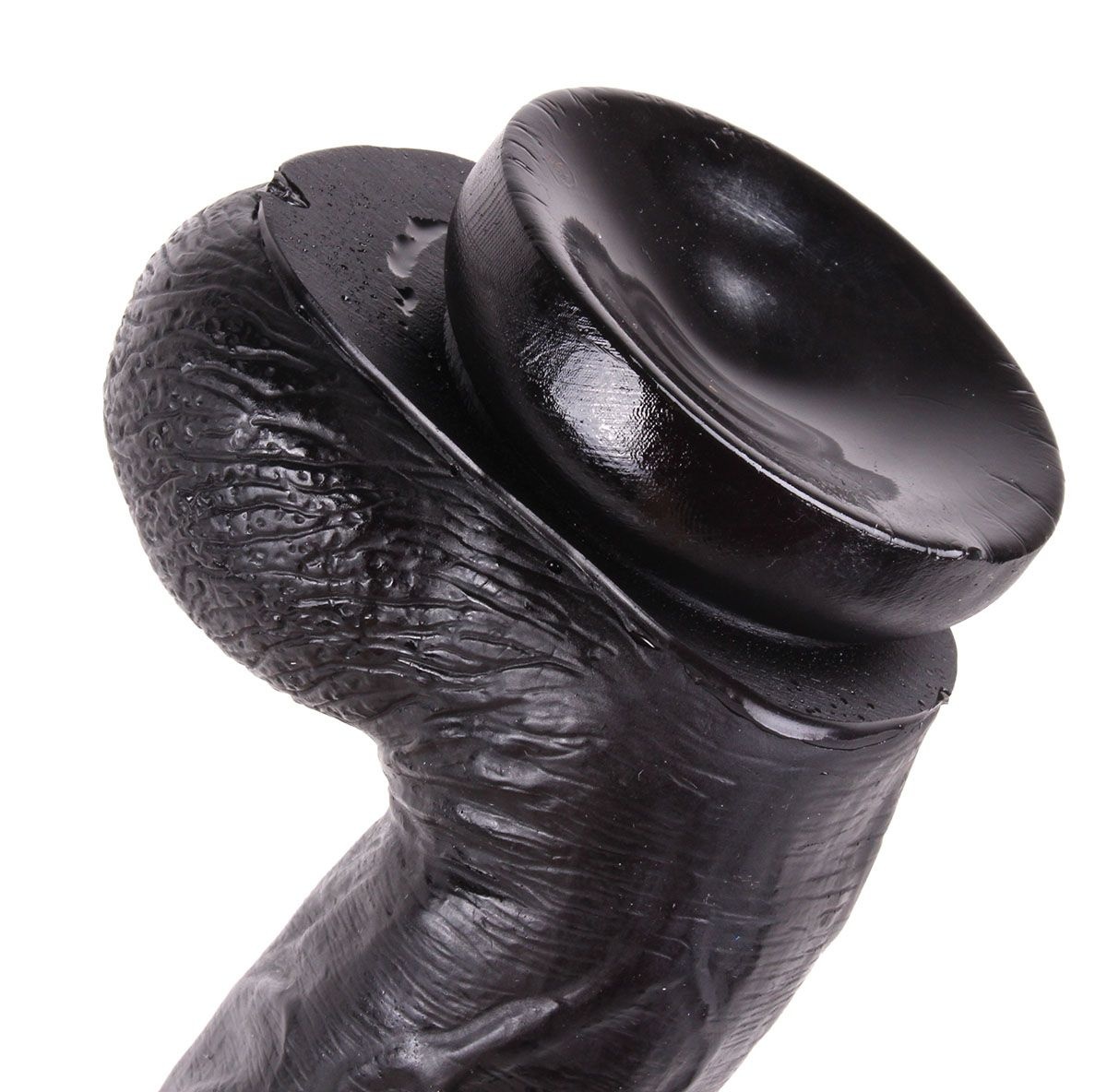 King-Size Dildo Kong Black 26 cm – Large Realistic Dildo