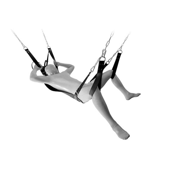 Extreme Sling Deluxe | High Quality Leather BDSM Swing