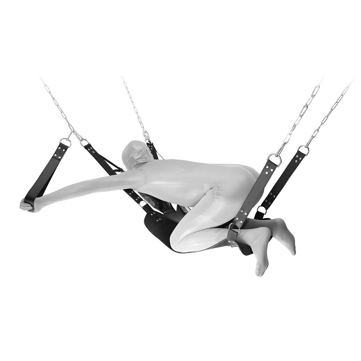 Extreme Sling Deluxe | Hoge Kwaliteit Lederen BDSM Schommel