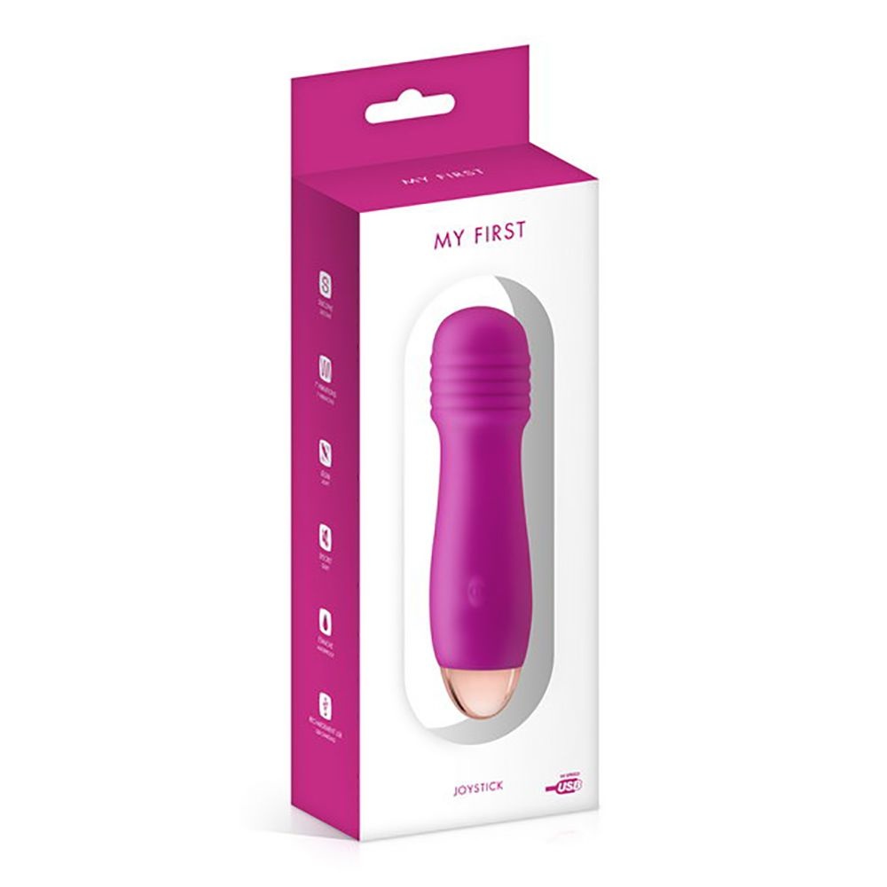 USB-aufladbarer, leiser Joystick-Vibrator | Wasserdicht & elegant