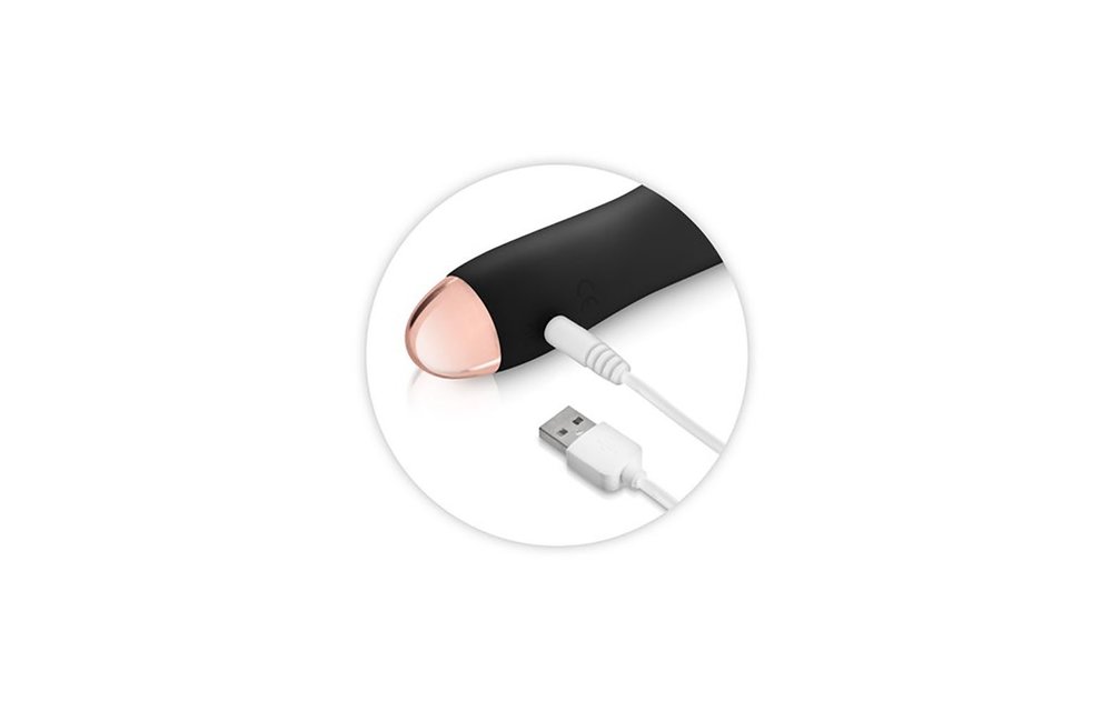 Elegante USB oplaadbare vibrator | Stil & waterdicht