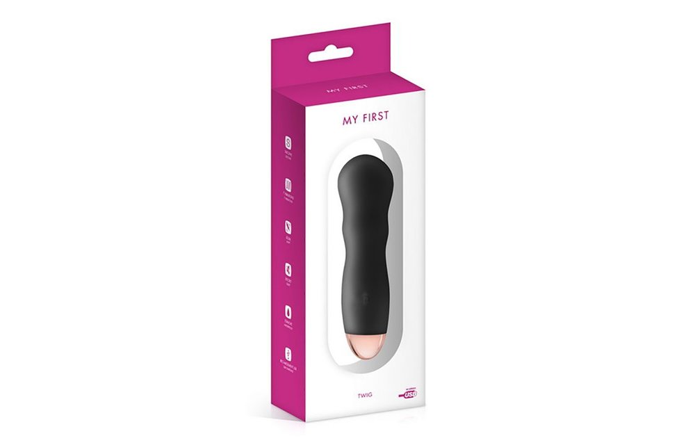 Elegant USB rechargeable vibrator | Quiet & waterproof