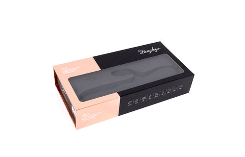 Rotating vibrator with clitoral stimulation | 3 motors, waterproof