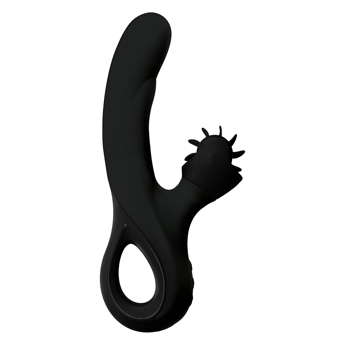 Dysis Vibrator met clitoris stimulatie Zwart
