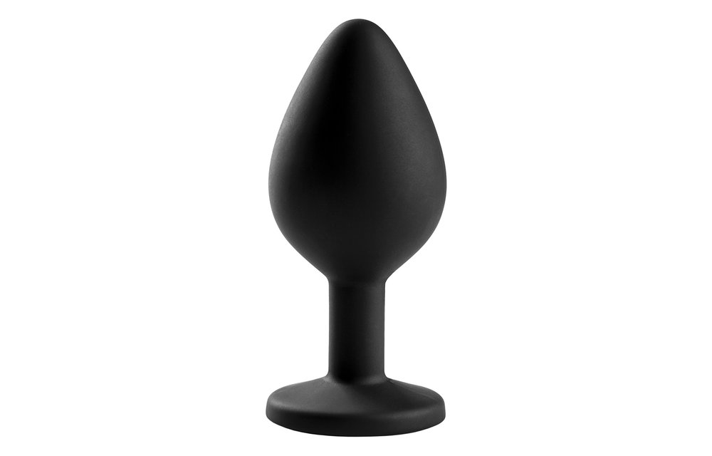 3 Plugs Set Elegant Schwarz
