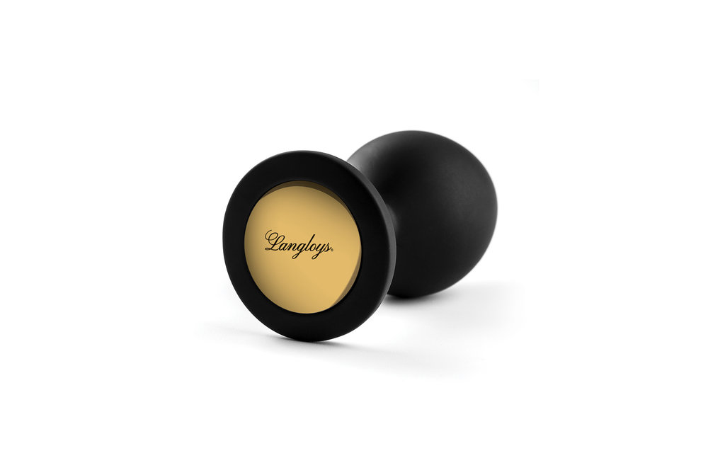 3 Plugs Set Elegant Schwarz