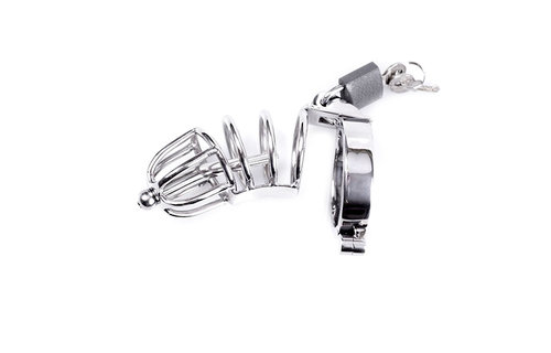 Attica Chastity Cage Stainless Steel – Safe, Comfortable & Strong