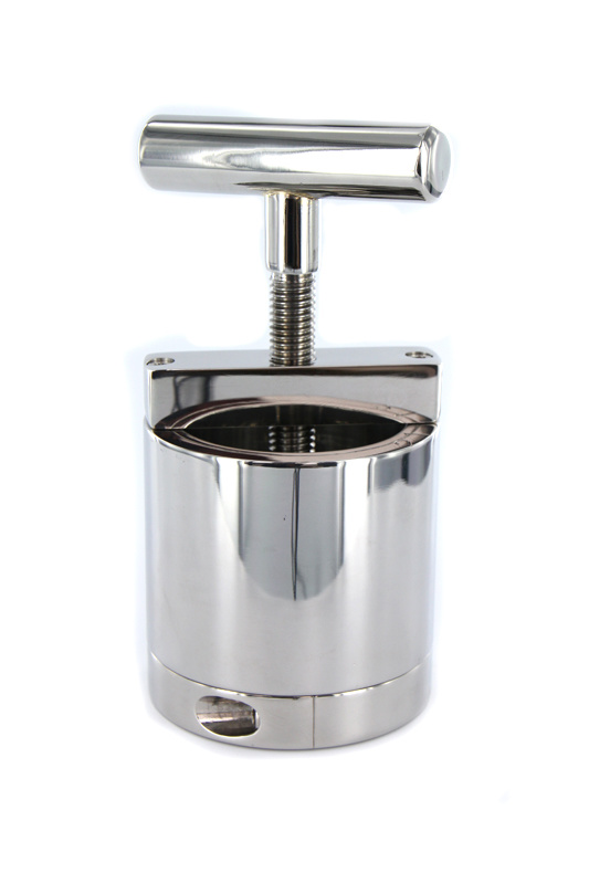 Ballflask Steel Crusher | Stainless Steel Ball Stretcher for Real Men