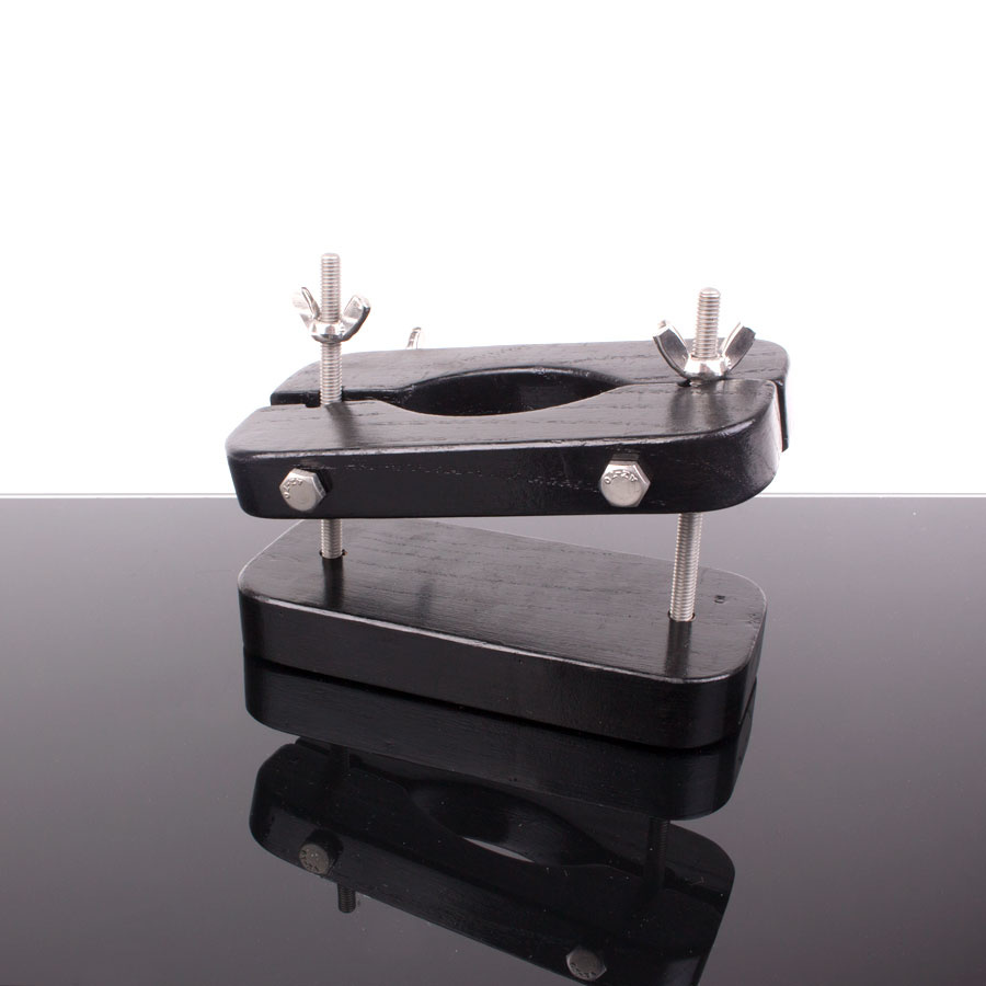 Ball Buster Testicle Vice – Adjustable Wooden Clamp