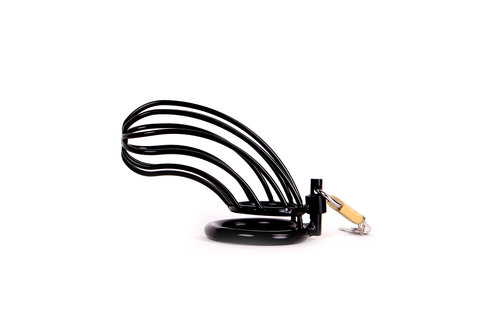Chastity Cage Black 2 | Strong Penis Cage Safe & Comfortable