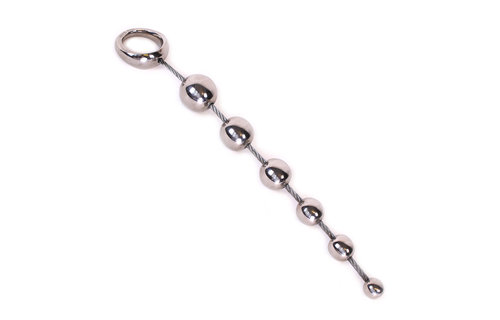 Anal 6-ball ring stainless steel – Oriental stimulation