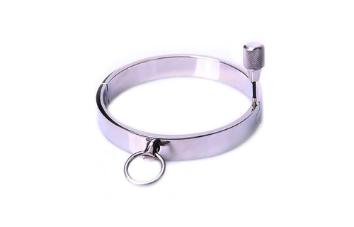 Steel Collar Medium by Kiotos | Stainless Steel Collar