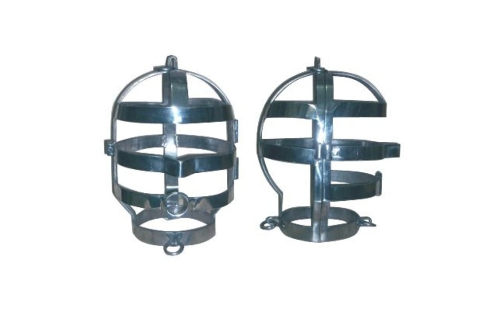 Stainless Steel Head Cage V2 - Strong & Comfortable BDSM