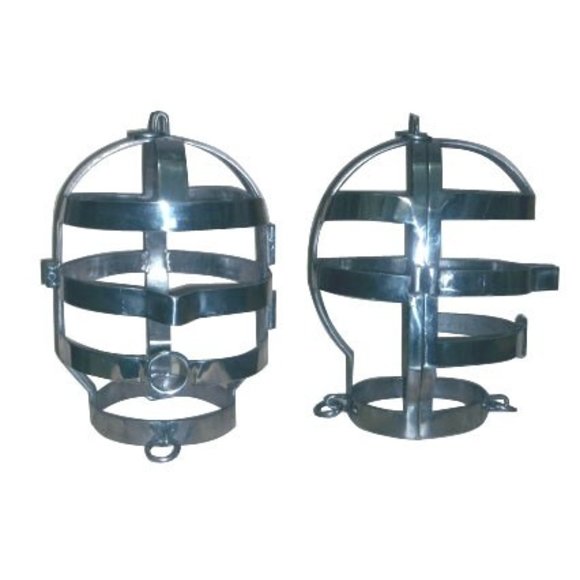 Stainless Steel Head Cage V2 - Strong & Comfortable BDSM