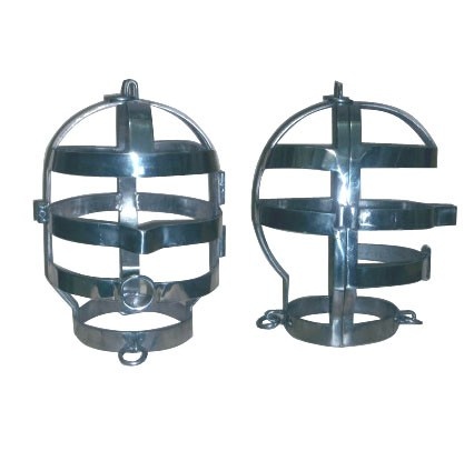 Stainless Steel Head Cage V2 - Strong & Comfortable BDSM