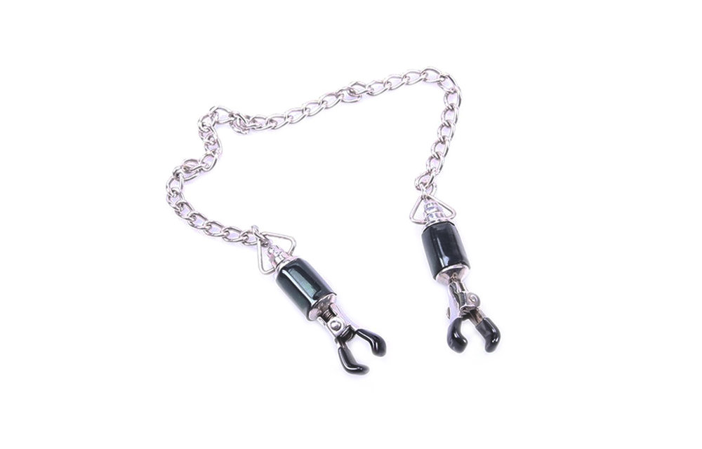 Strong Nipple Clamps with Chain - Stainless Steel Kiotos
