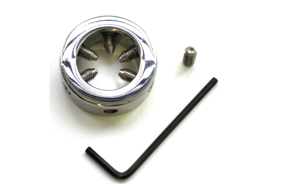 Steel Spiked Glans Ring – Intense Pain Sensation & Durable