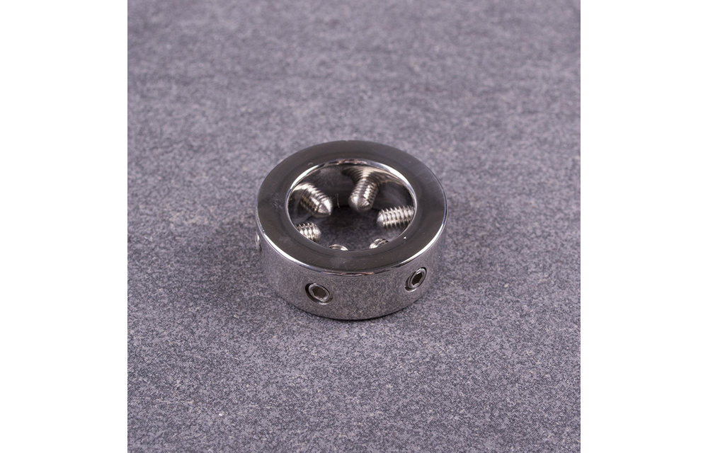 Steel Spiked Glans Ring – Intense Pain Sensation & Durable