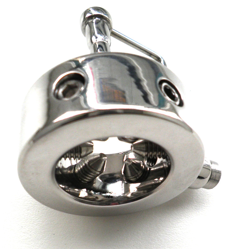 Steel Glans Ring With Spikes Extra