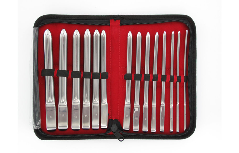 Kiotos End Dilator Set | 14 Größen Edelstahl