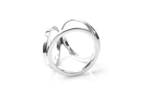 Dreifacher Cockring Groß 55 mm – Edelstahl-Design