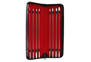 Rosebud-Dilatator-Set 8-teilig – Medizinischer Stahl, 30 cm, hygienisch