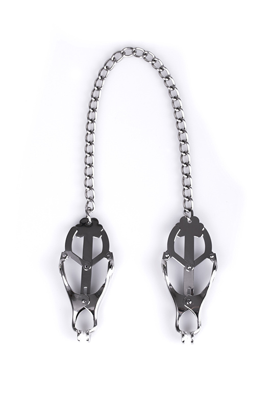 Clover Nipple Clamps with Chain
